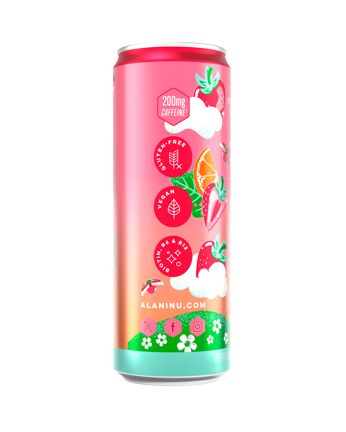energy drink - strawberry sunrise